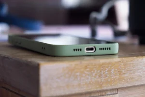 phone on book